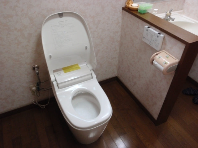 トイレ 蛇口交換工事　熊本県熊本市北区　XCH1401WS - After