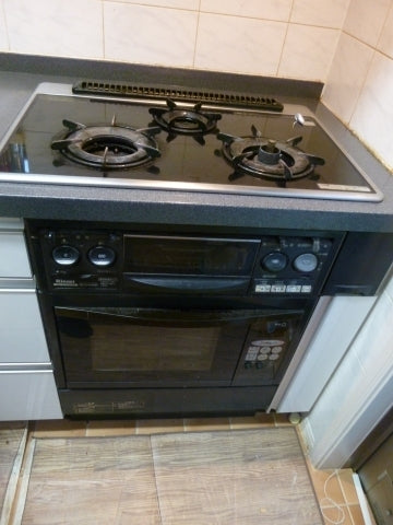 ガスコンロ交換工事　東京都府中市　RHS71W15G8R3-STW - Before
