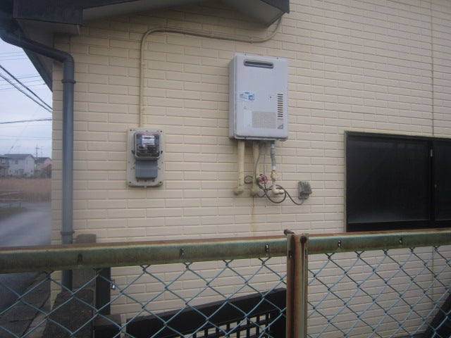 ガス給湯器交換工事　千葉県茂原市　GQ-1639WS-set-13A - Before