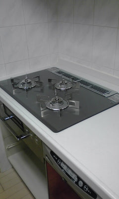 ガスコンロ交換工事　大阪府堺市北区　RHS71W15G7R3-STW-13A - After