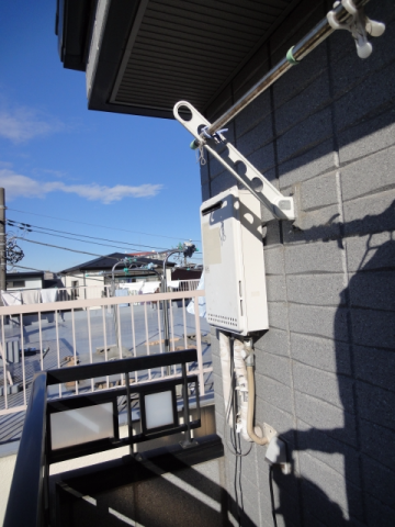 ガス給湯器交換工事　東京都足立区　GQ-1639WS-13A - Before