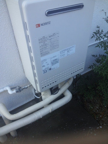 給湯器交換え工事　千葉県千葉市花見川区　GT-2050SAWX-2BL-set-LPG