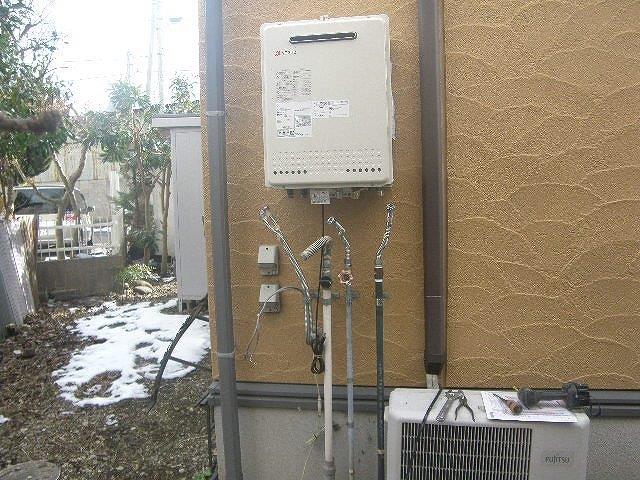 ガス給湯器交換工事　長野県上田市　GT-2450SAWX-2BL-set-13A - After