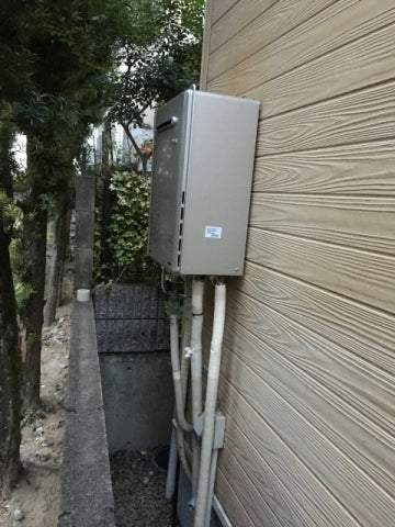 ガス給湯器交換工事　和歌山県和歌山市　RUF-E2405SAW-A-set-13A