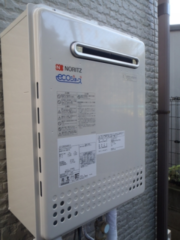 給湯器交換工事・キッチン水栓交換工事　神奈川県横浜市神奈川区　GT-C2452SAWX-2BL-set