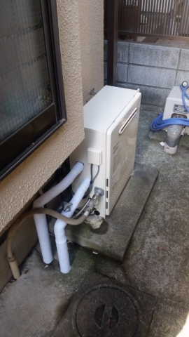 ガス給湯器交換工事　東京都世田谷区　GRQ-C2452AX-2-BL-set-13A - After