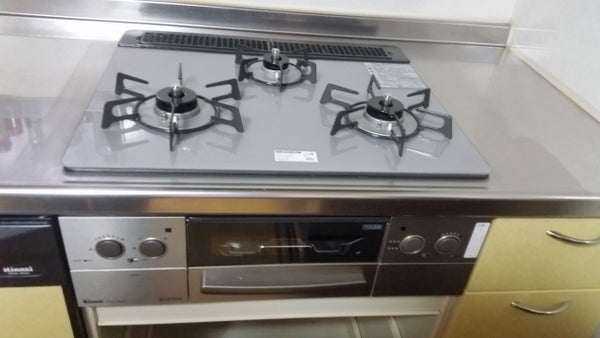 ビルトインガスコンロ交換工事　大阪府高石市　RHS31W17G24R-STW-13A