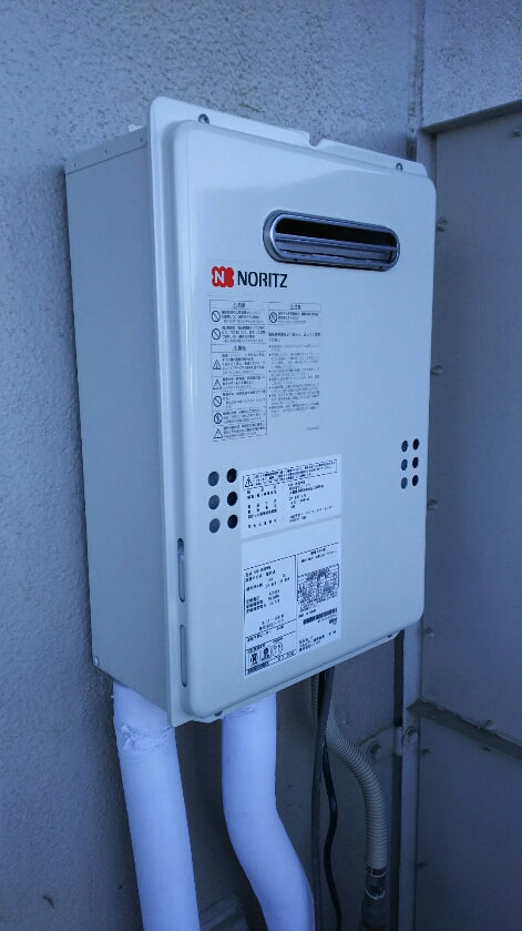 ガス給湯器交換工事　埼玉県鴻巣市　GQ-1639WS-set-13A
