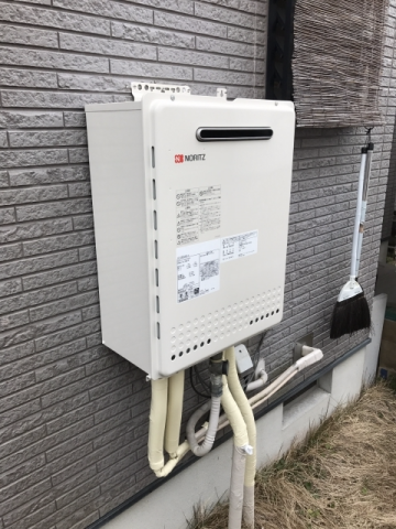 ガス給湯器交換工事　奈良県奈良市　GT-2450SAWX-2BL-set-13A