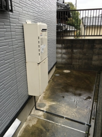 ガス給湯器交換工事　大阪府貝塚市　GT-C2452SAWX-2-BL-set-13A