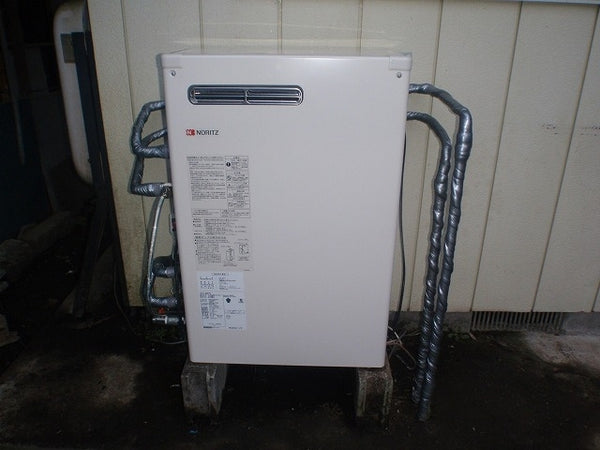 給湯器交換・電熱ヒーター交換工事（逆配管・給水、給湯配管交換工事含む）　宮城県刈田郡蔵王町　OTX-305YV