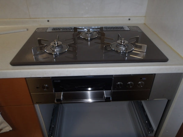 ガスコンロ交換工事　東京都板橋区　RHS71W15G7R3-STW-13A