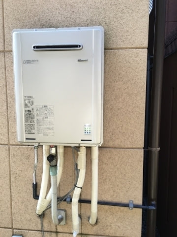 ガス給湯器交換工事　大阪府大阪市福島区　RUF-E2405SAW-A-set-13A