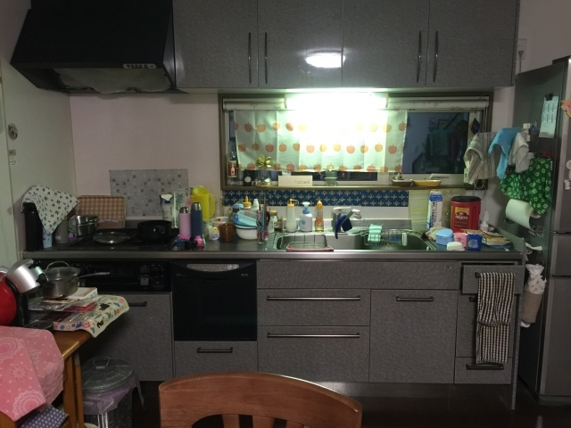 ビルトイン食器洗い乾燥機交換工事　北海道北広島市　RKW-403C - Before