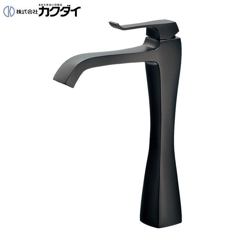 洗面用蛇口 RATONA[台][シングルレバー混合水栓][スパウト160mm][吐水口高さ211mm][トール][マットブラック][一般地]