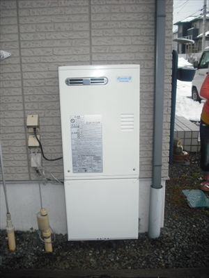 給湯器交換工事・電熱ヒーター交換　岩手県紫波郡紫波町　UKB-AG470XP-MW