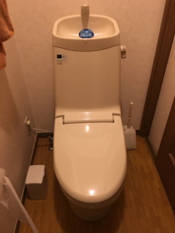 トイレ交換工事　宮城県仙台市宮城野区　CW-KB21-BW1 - Before