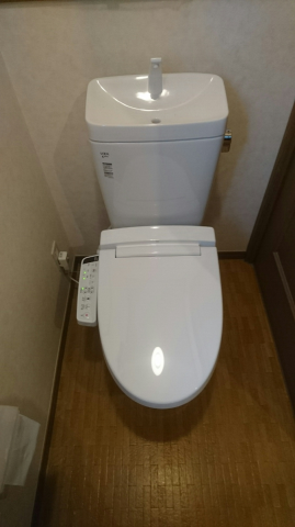 トイレ交換工事　宮城県仙台市宮城野区　CW-KB21-BW1