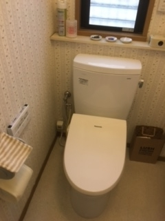 トイレ交換工事　福岡県大野城市　CH803-WS