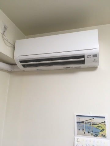 エアコン交換工事　神奈川県鎌倉市　MSZ-GV2816-W