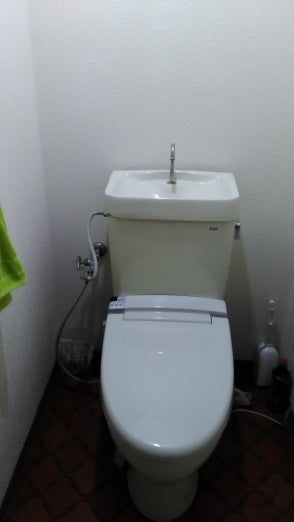 トイレ交換・床CF工事　神奈川県小田原市　XCH1401RWS - Before