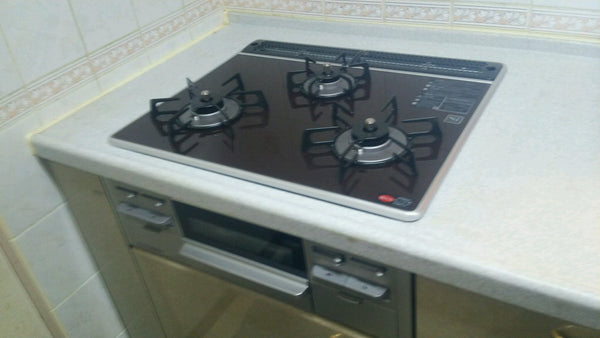 給湯器・ビルトインガスコンロ交換工事　東京都江戸川区　GT-2050SAWX-2BL-set