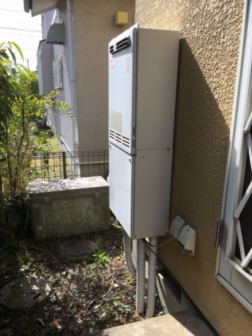 ガス給湯器交換工事　千葉県大網白里市　RUF-E2405SAW-A-set-13A - Before