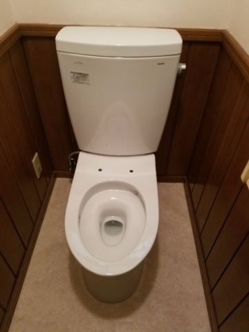 トイレ交換工事　大分県大分市　CS230BM-SH230BA-W - After