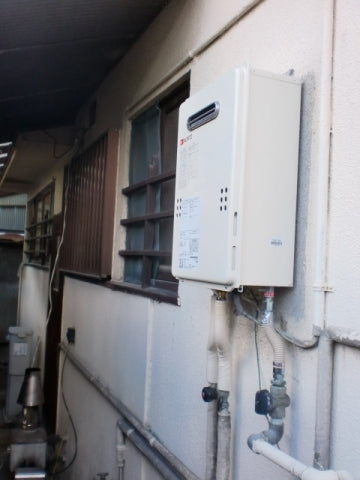 給湯器交換・ガス配管交換　大阪府八尾市　GQ-1639WS-set - After