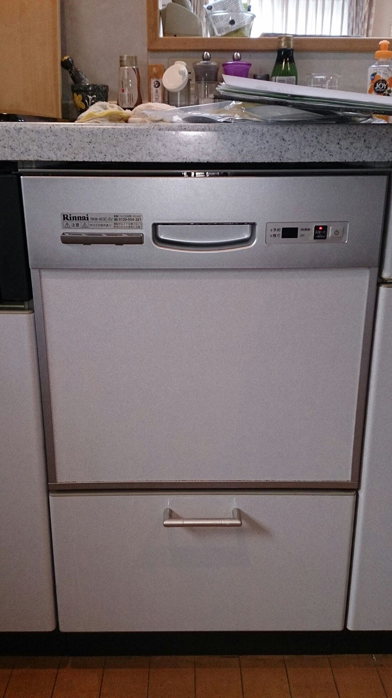 ビルトイン食洗器交換工事　東京都世田谷区　RKW-403C-SV - After