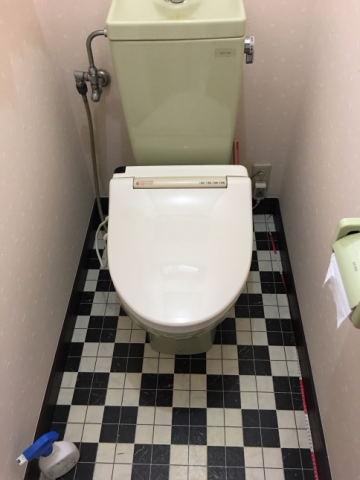 トイレ交換工事　神奈川県横浜市泉区　XCH3015WST - Before