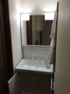 洗面化粧台・止水栓交換工事　東京都大田区　LDPA075BAGEN2-set1 - After