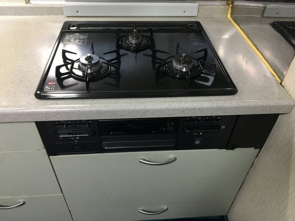 ビルトインガスコンロ交換工事　埼玉県川口市　N3GN2RSQ1-L-13A