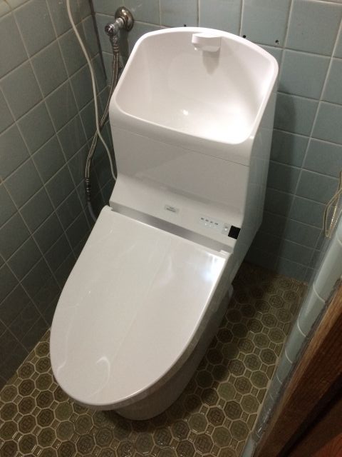 トイレ交換工事　東京都小平市　CES967M-NW1