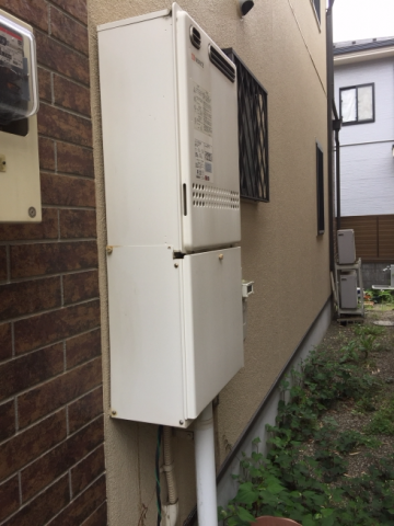 ガス給湯器交換工事　東京都多摩市　GT-2460SAWX-BL-13A - Before