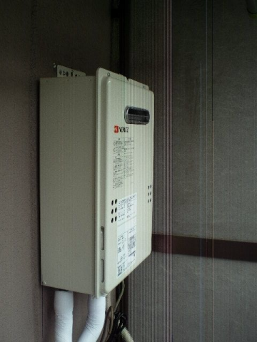 ガス給湯器交換工事　神奈川県川崎市幸区　GQ-1639WS-set-13A