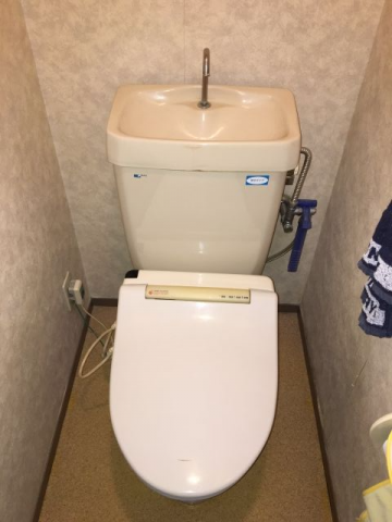 便座交換工事　東京都小金井市　TCF2221E-NW1 - Before