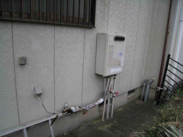 給湯器交換・ガス配管交換　千葉県夷隅郡大多喜町　GT-2050SAWX-2BL - Before