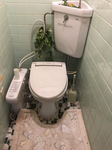 トイレ交換工事　新潟県新潟市北区　XCH1401RWS - Before
