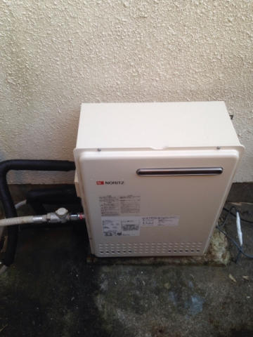 給湯器交換工事　東京都東久留米市　GT-2450ARX-2BL-set