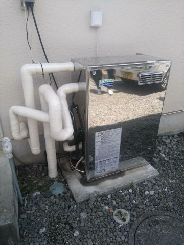 石油給湯器交換工事　東京都青梅市　UKB-NE460AP-S-MSD