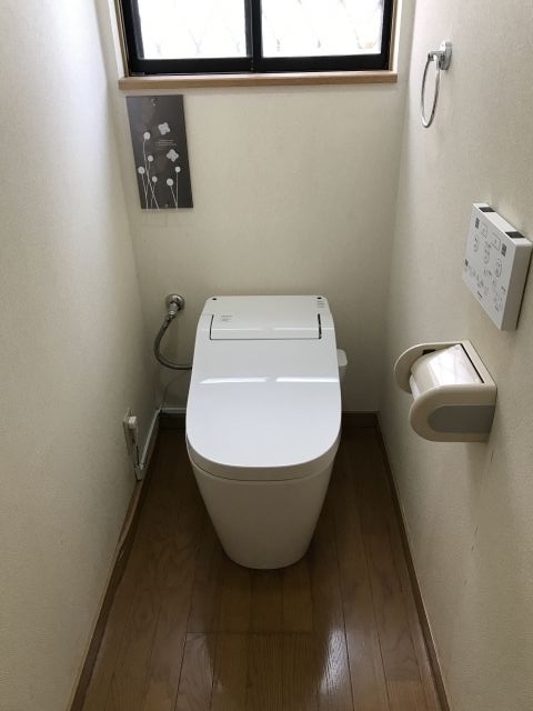 トイレ交換工事　奈良県奈良市　XCH1401WS