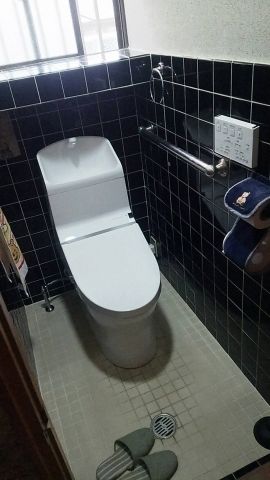 トイレ交換工事　奈良県橿原市　CES967M-NW1