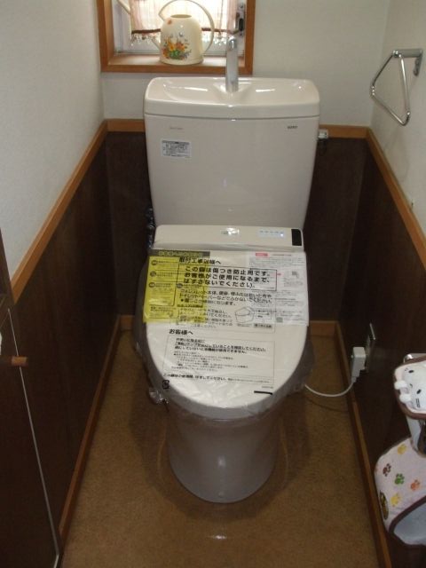 トイレ交換工事　福島県福島市　TCF6541AKJ-SC1