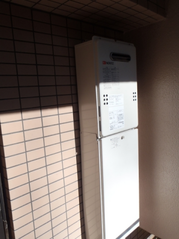 給湯器交換工事/ガス配管交換え　神奈川県横浜市青葉区　GQ-1639WS-set - After