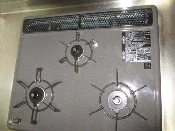 ビルトインガスコンロ 交換工事　京都府京都市伏見区　RB32AM4H2S-BW-13A