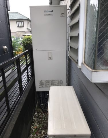 エコキュート交換工事　東京都青梅市　SRT-S373-set - Before