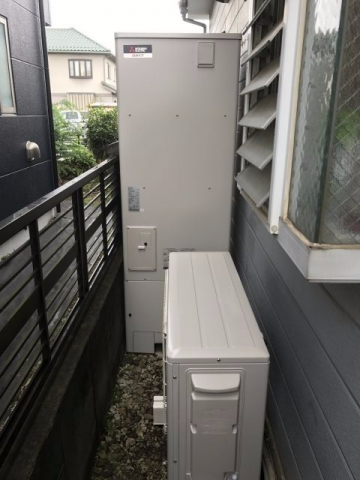 エコキュート交換工事　東京都青梅市　SRT-S373-set