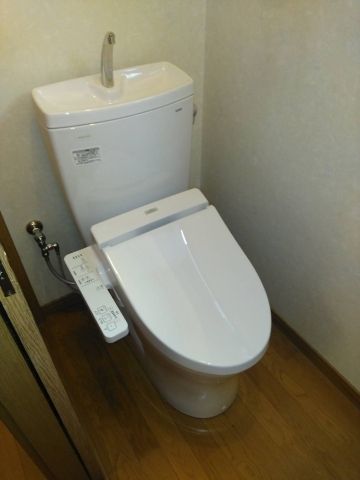 トイレ交換工事　東京都羽村市　CS230B-SH231BA-W