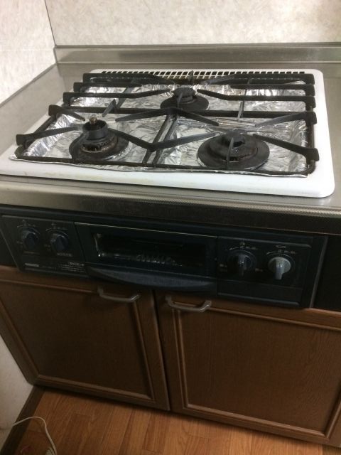 ビルトインガスコンロ交換工事　神奈川県横浜市旭区　RS31W20K11D-VW-LPG - Before